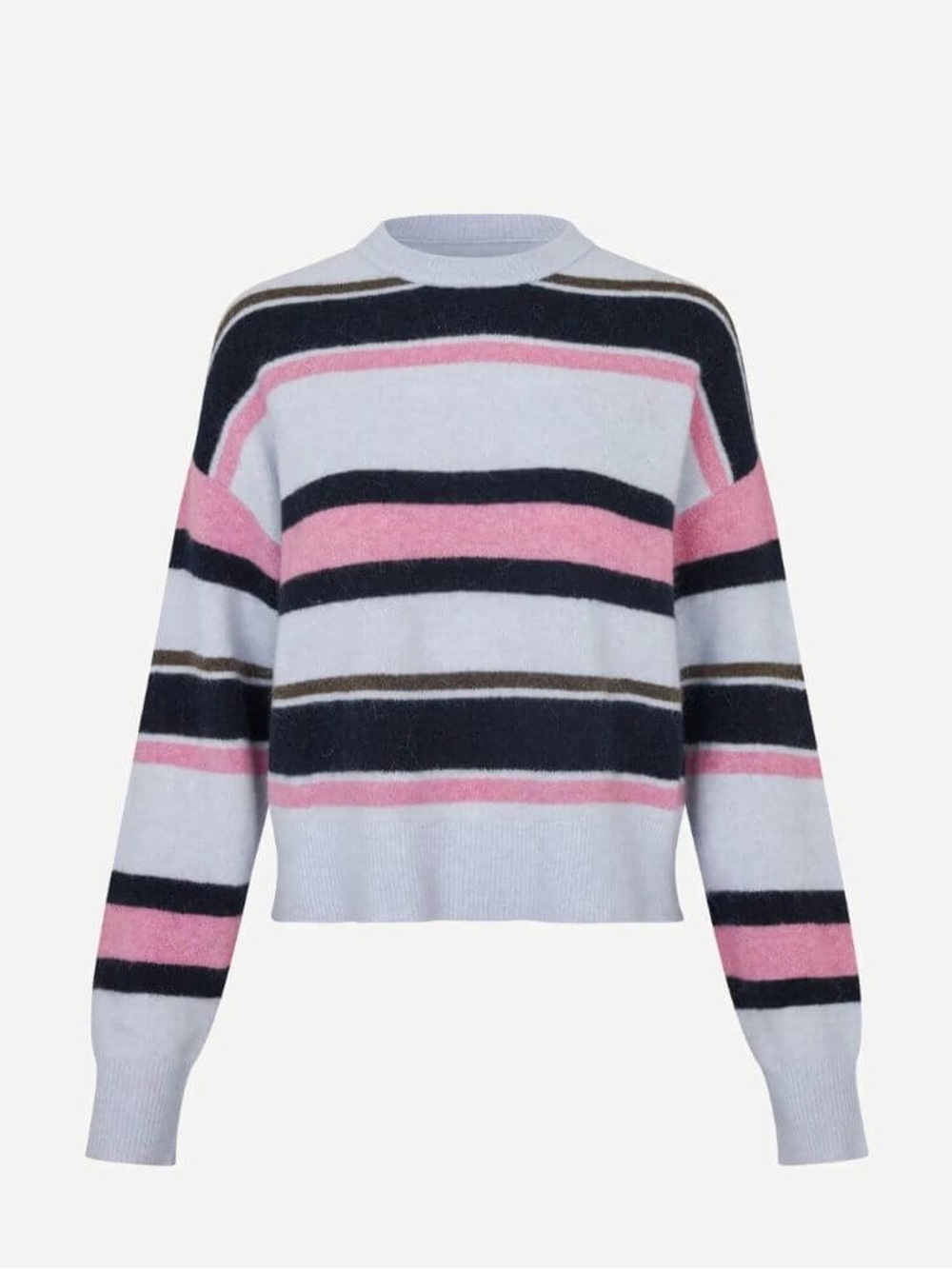 Samsoe Samsoe Sanoura Sweater gray dawn multi